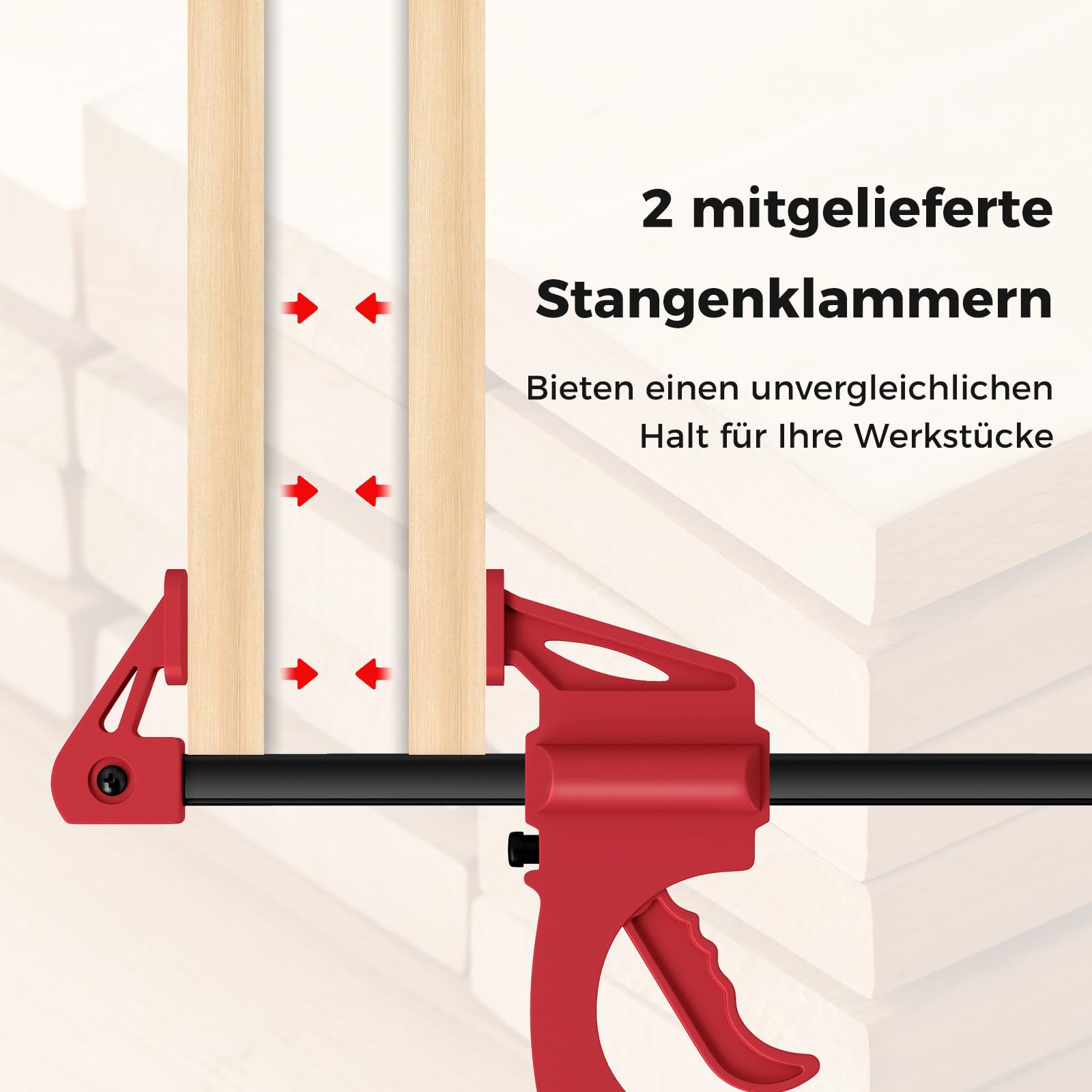 COSTWAY Werkbank Klappbar, Arbeitstisch Höhenverstellbar 107 x 53 cm mit 450 kg Tragkraft, Schweißtisch Werktisch mit 2 Stangenklemmen und Tragegriff, Werkzeugtisch für Garage Werkstatt
