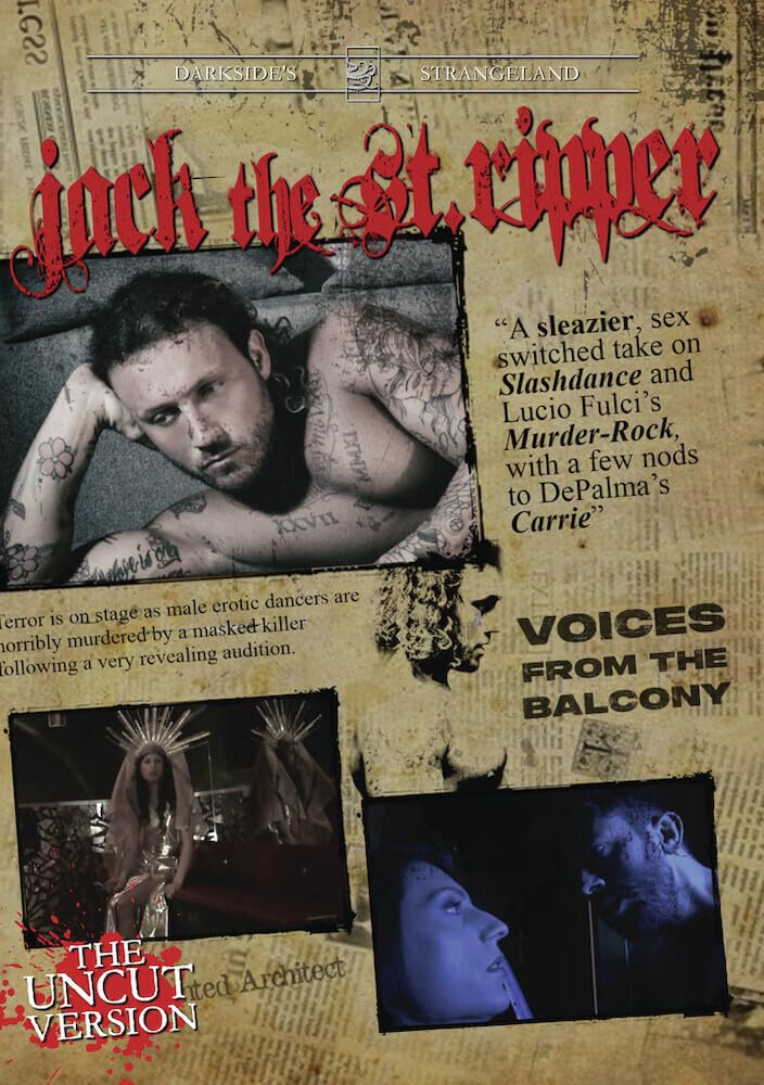 Jack the St.Ripper DVD de terror con contenido exclusivo para coleccionistas cine slasher