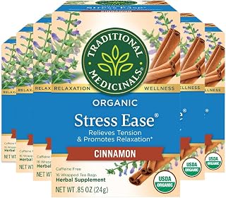 Organic Nighty Night Valerian Herbal Tea - 16 Bags per Pack - 6 Packs per case.