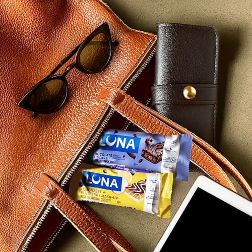 LUNA Bar Mash-Ups LemonZest + Blueberry, Gluten Free Snack Bars, 15ct - image 8