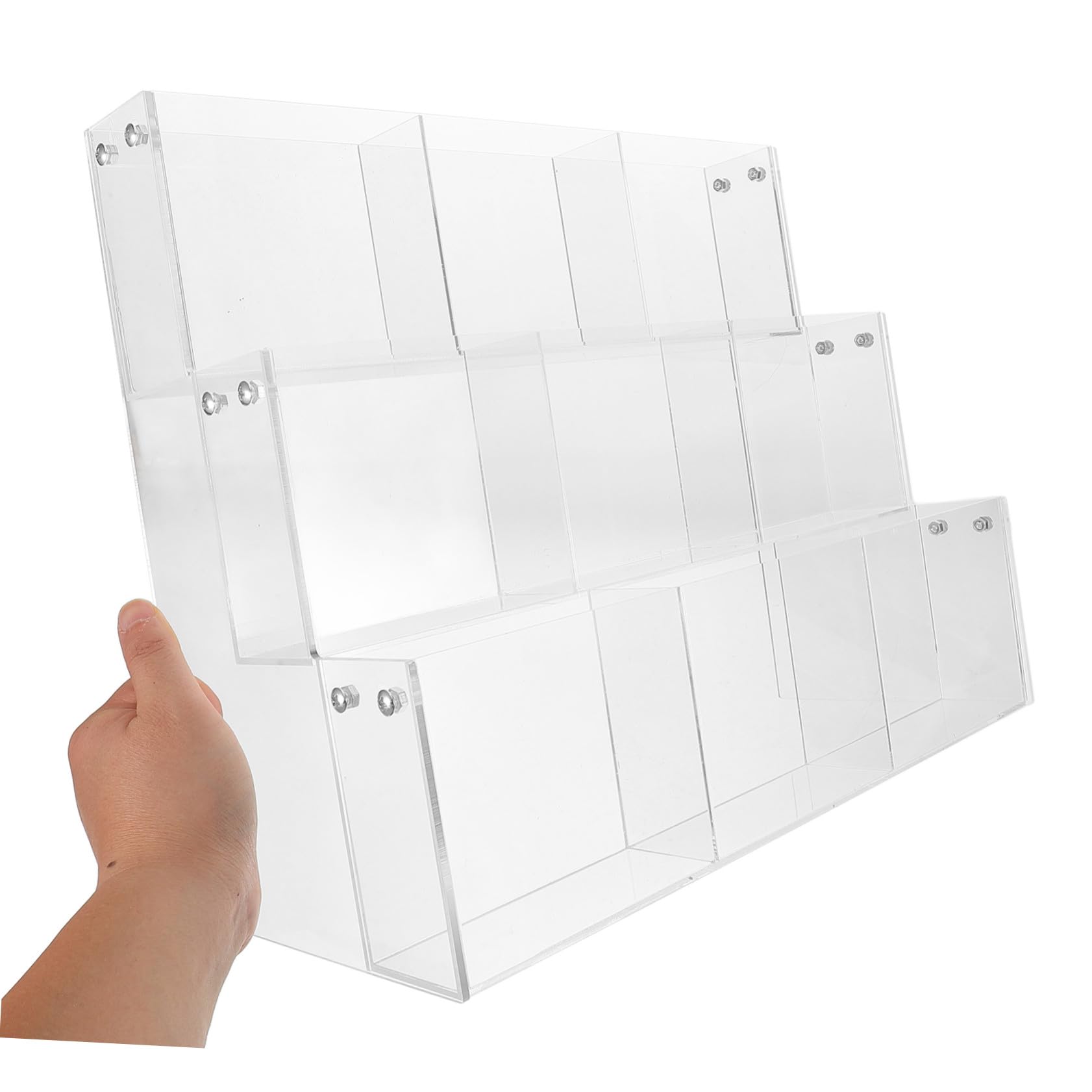 Levemolo Prospekthalter Lotterieständer Büro Acryl für Transparenter Moderner und Praktischer zum Organisieren von Berichten und Aufbewahren von Akten Shop