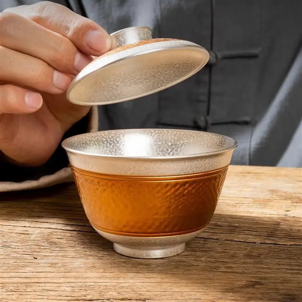 Ceramic Covered Bowl Hand Held Tea Set Gift