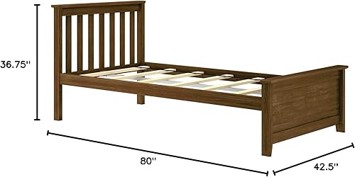 Miniatura 64 de Max & Lily Cama individual clásica, cabecera de listones con nido, nudo y nuez Nuez pacana,Nuez,Blossom,Azul,Arcilla,Natural,Verde