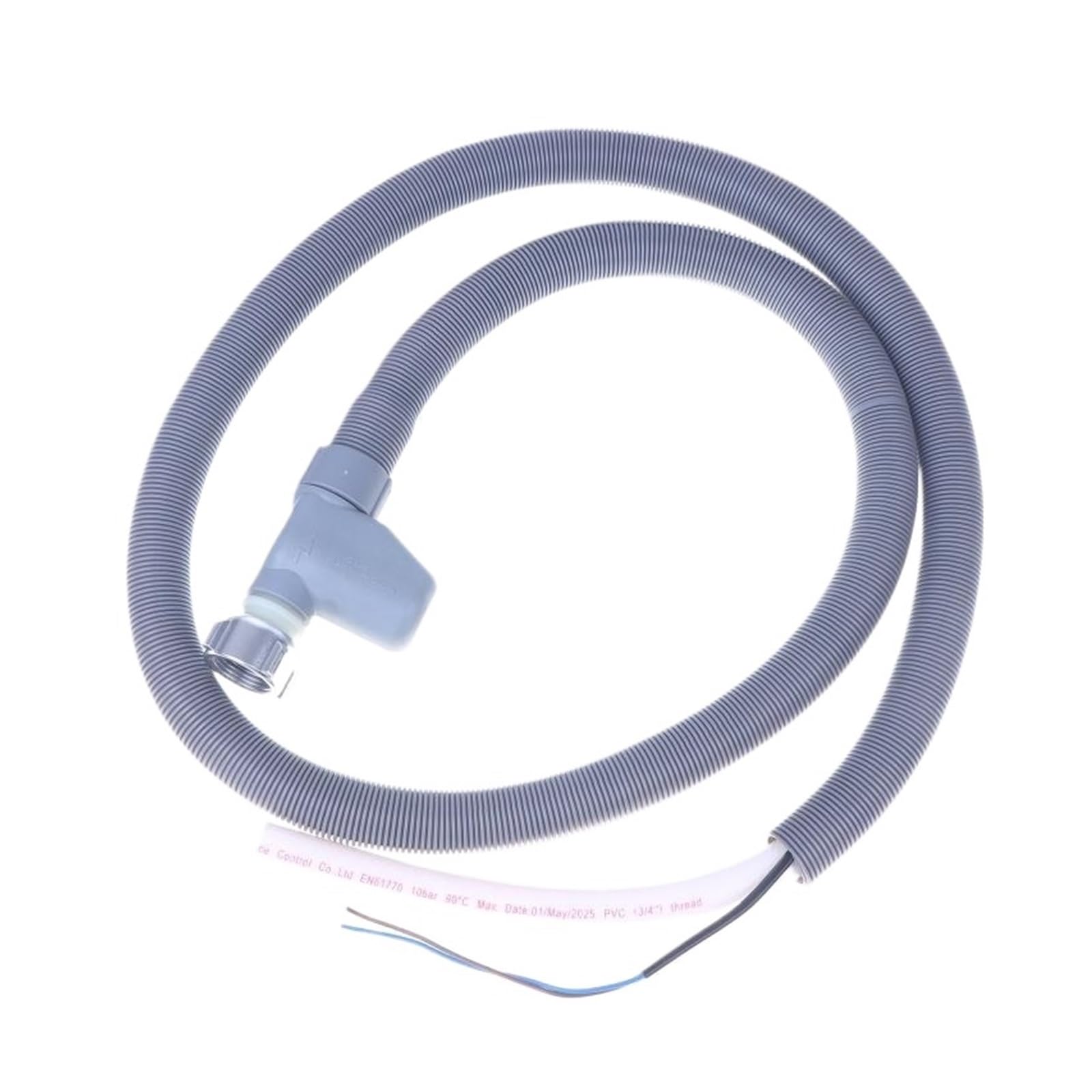 Evcshginw 1 Pcs 1.8M Dishwasher Water Inlet Pipe, Mechanical Feed Fill Hose, Compatible For Midea, Pvc Tube Replacement
