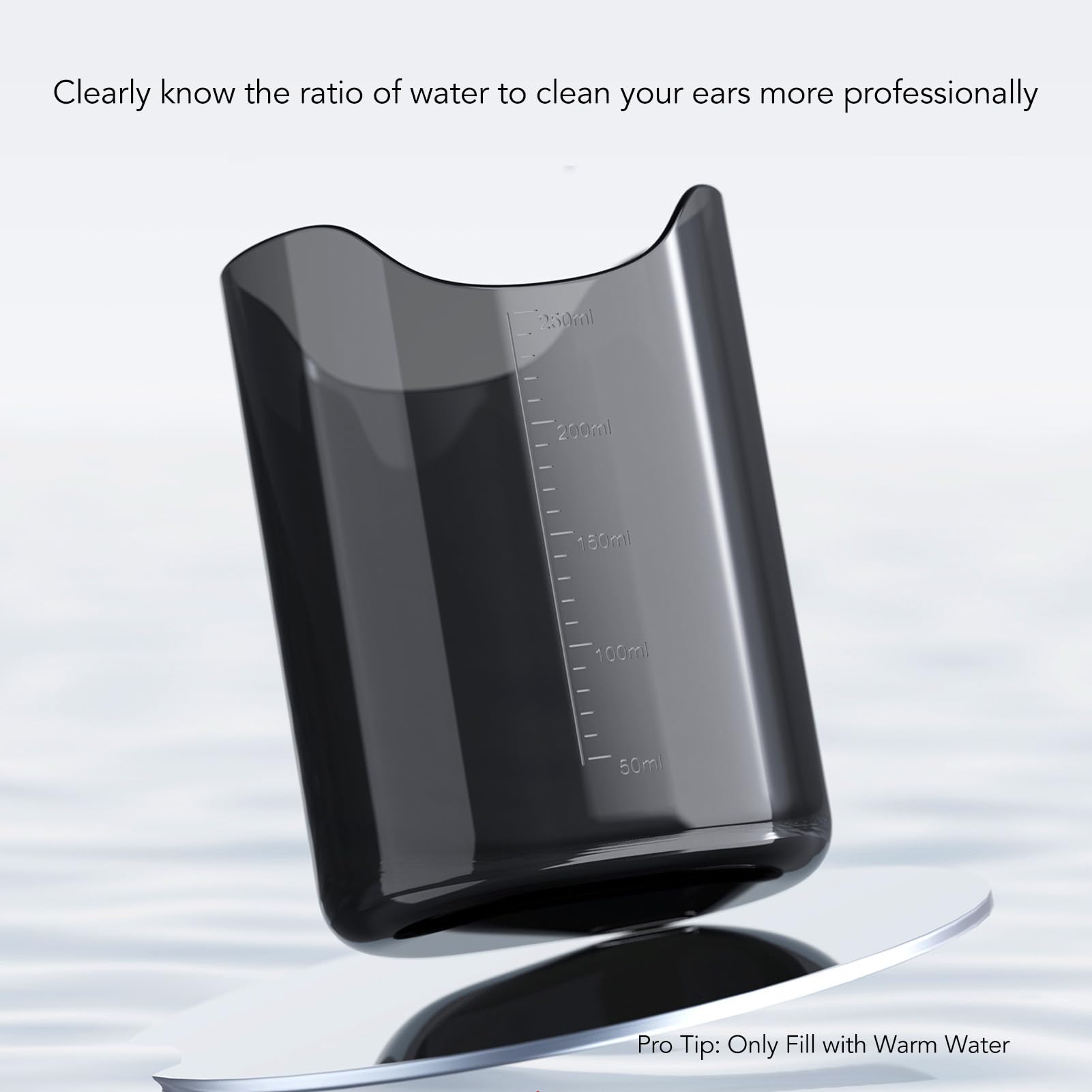 Dissolvant de Cérumen électrique Sous Vide, Kit de Nettoyage D'oreille avec 4 Systèmes de Rinçage D'irrigation D'oreille Rechargeables à Pression D'eau, Kit de Nettoyage de Cérumen avec 9 Embo