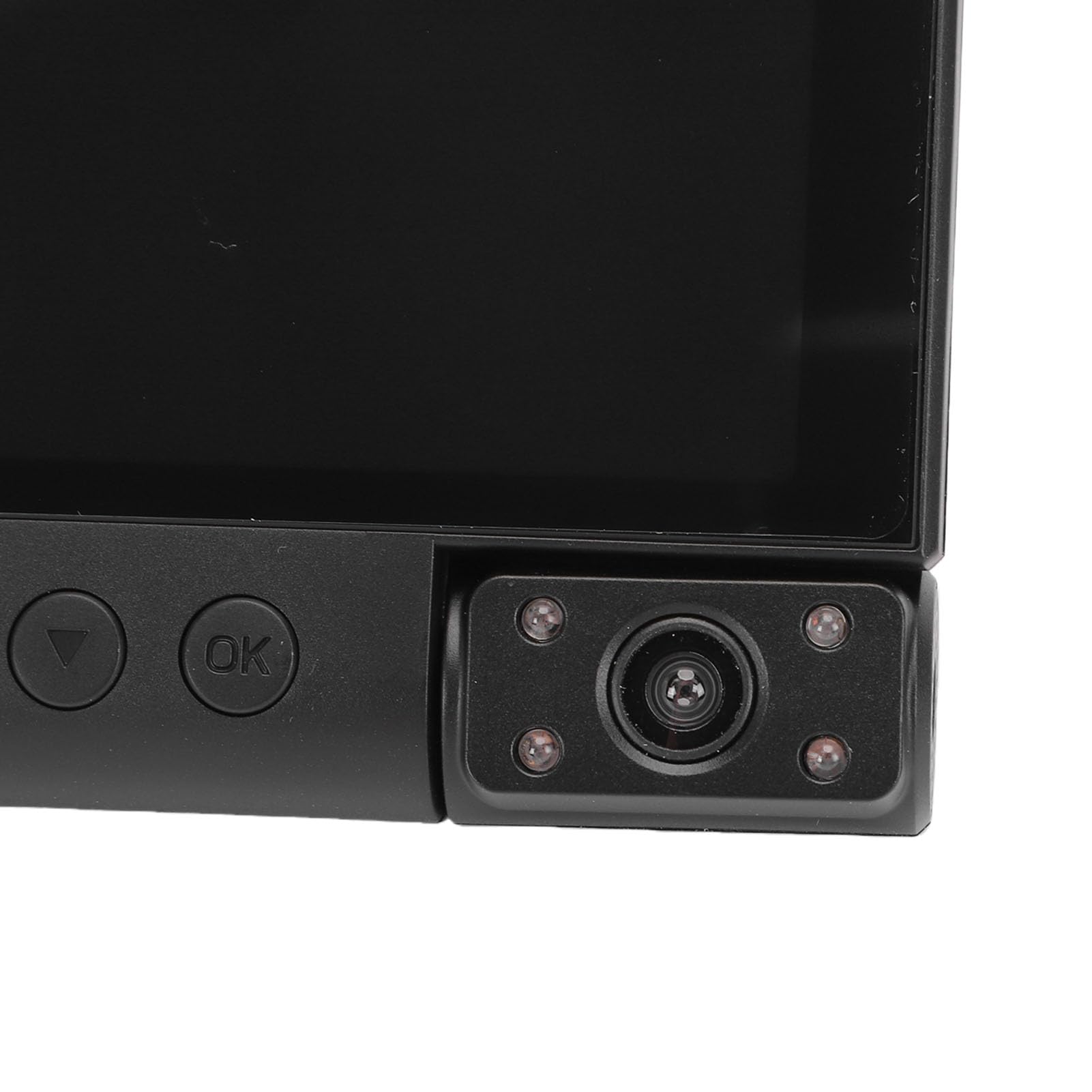 Cryfokt Dash Cam, Telecamera da Cruscotto Interna Anteriore Posteriore con Triplo Obiettivo HD 1080P, Registrazione in Loop con Prestazioni in Condizioni di Scarsa Illuminazione per SUV Berlina