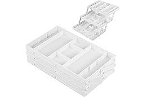 Expandable 3 Tier Drawer Organizer for Multipurpose Storage