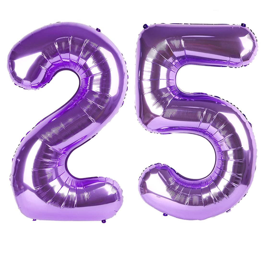 25 Balloon 40 inch Purple Number Balloons for 25 52 Birthday Decoration