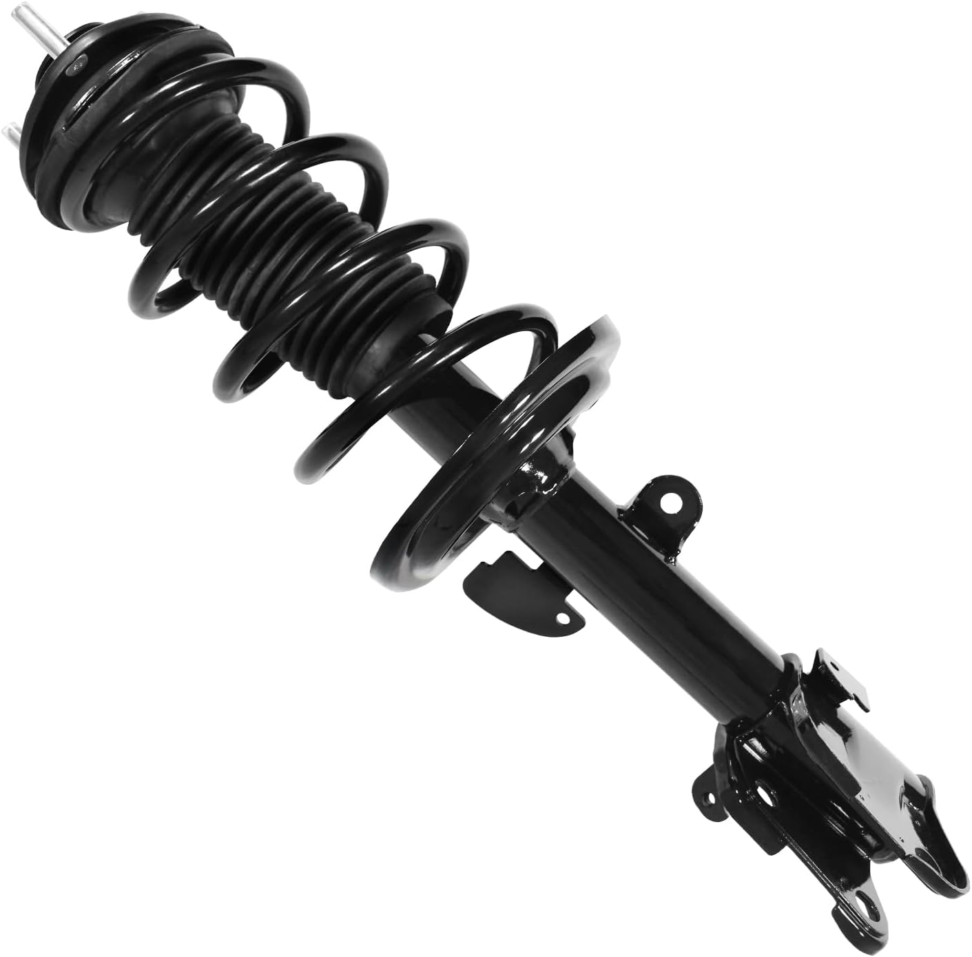 Detroit Axle - Front Left Strut for Acura 2007-2013 MDX 2010-2013 ZDX [Excludes Electronic Suspension], 2008 2009 2010 2011 2012 Strut with Coil Spring Assembly Replacement