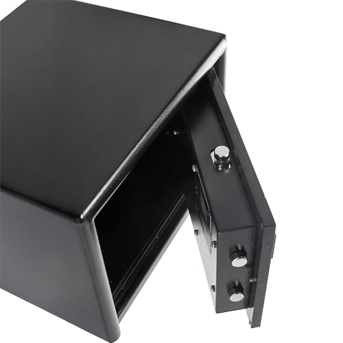 BURG-WÄCHTER Möbeltresor mit elektronischem Zahlenschloss, Combi-Line, Sicherheitsstufe S2, Feuerschutz LFS 30 P, VdS-geprüft, 27 l, 55 kg, CL 420 E, Schwarz