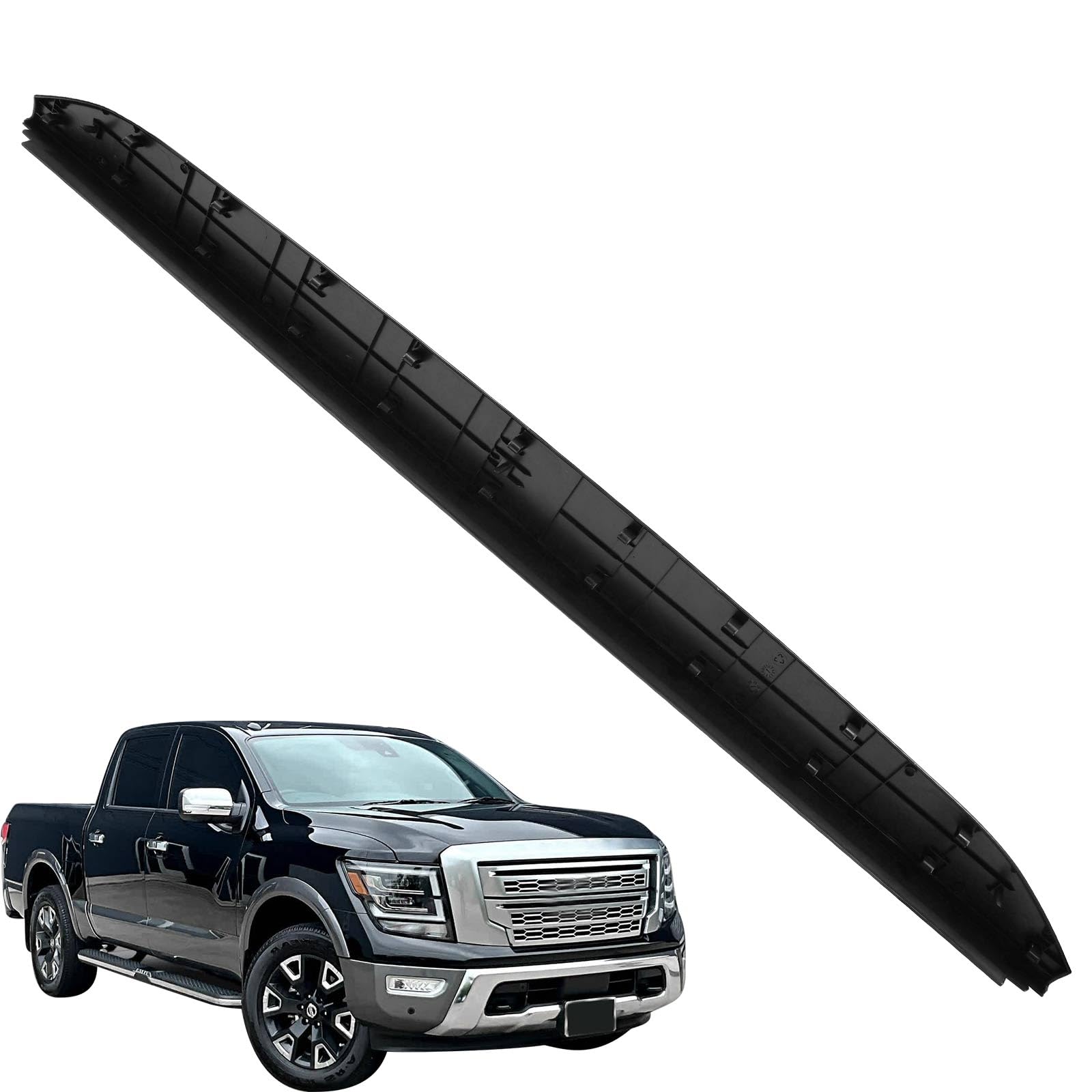 Tailgate Trim Pit66 Tailgate Cover Cap Compatible With Nissan