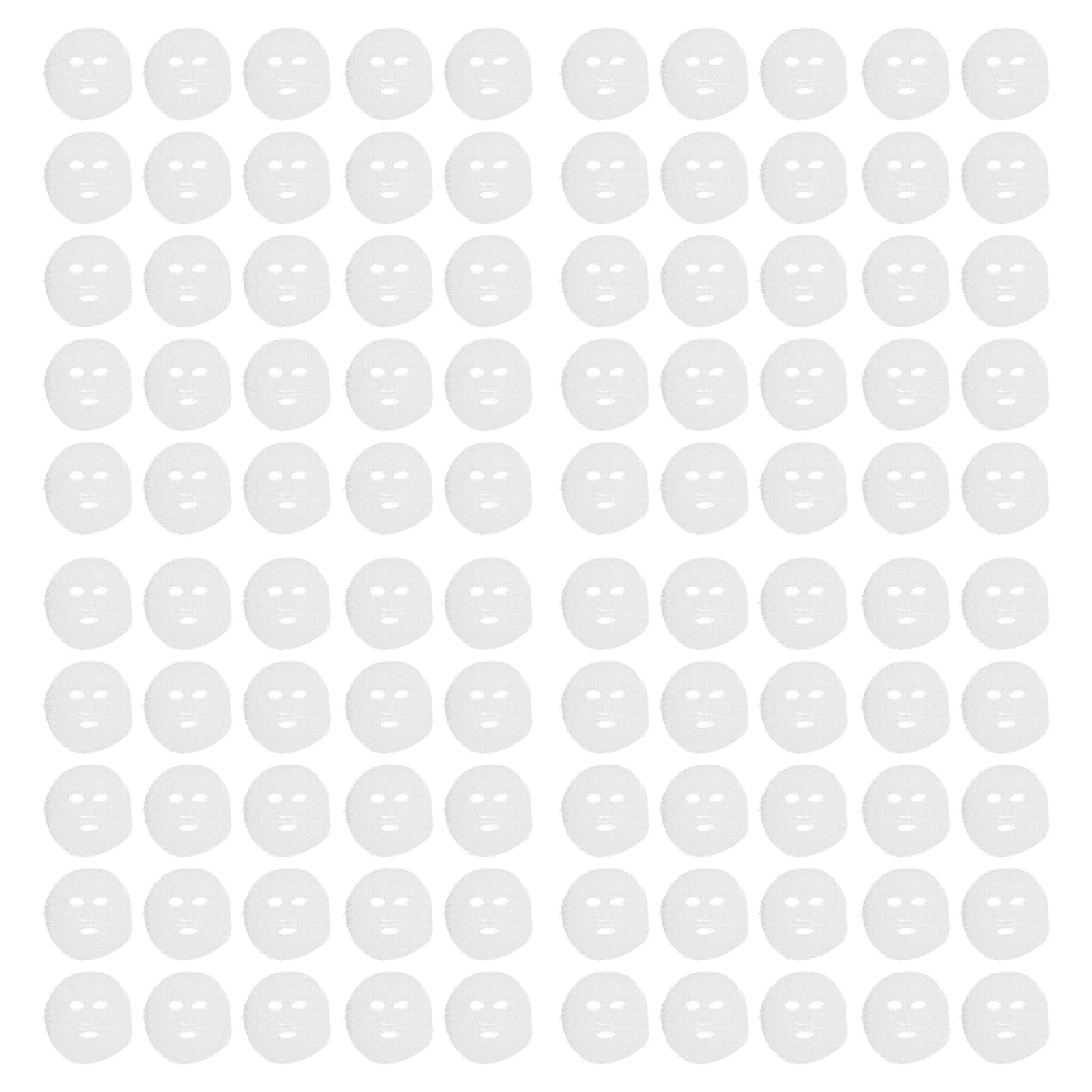 100 pièces de gaze pour haute fréquence, forte Absorption d'eau, tampons faciaux doux à haute fréquence, gaze faciale pour haute fréquence