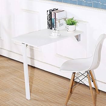 クリーム色のドロップリーフデスク クリーム色のドロップリーフデスク