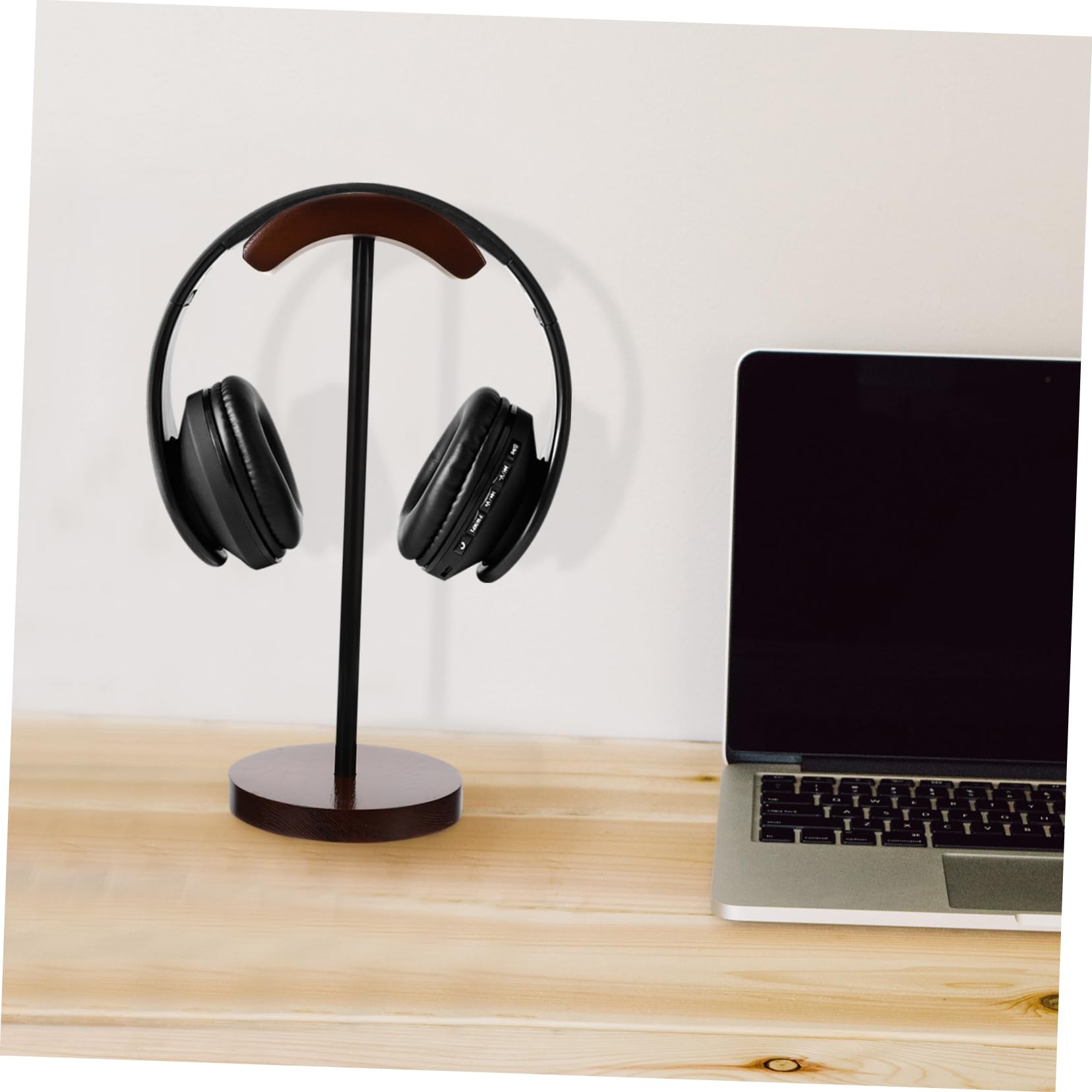 Veemoon Soporte para Auriculares Madera Maciza Percha para Auriculares Madera Percha para Soporte para para Juegos Colgador conectar