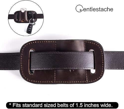 Miniatura 3 de Gentlestache Zippo - Funda para cinturón, funda de piel Zippo, funda para AirPods, bolsa más ligera para cinturón