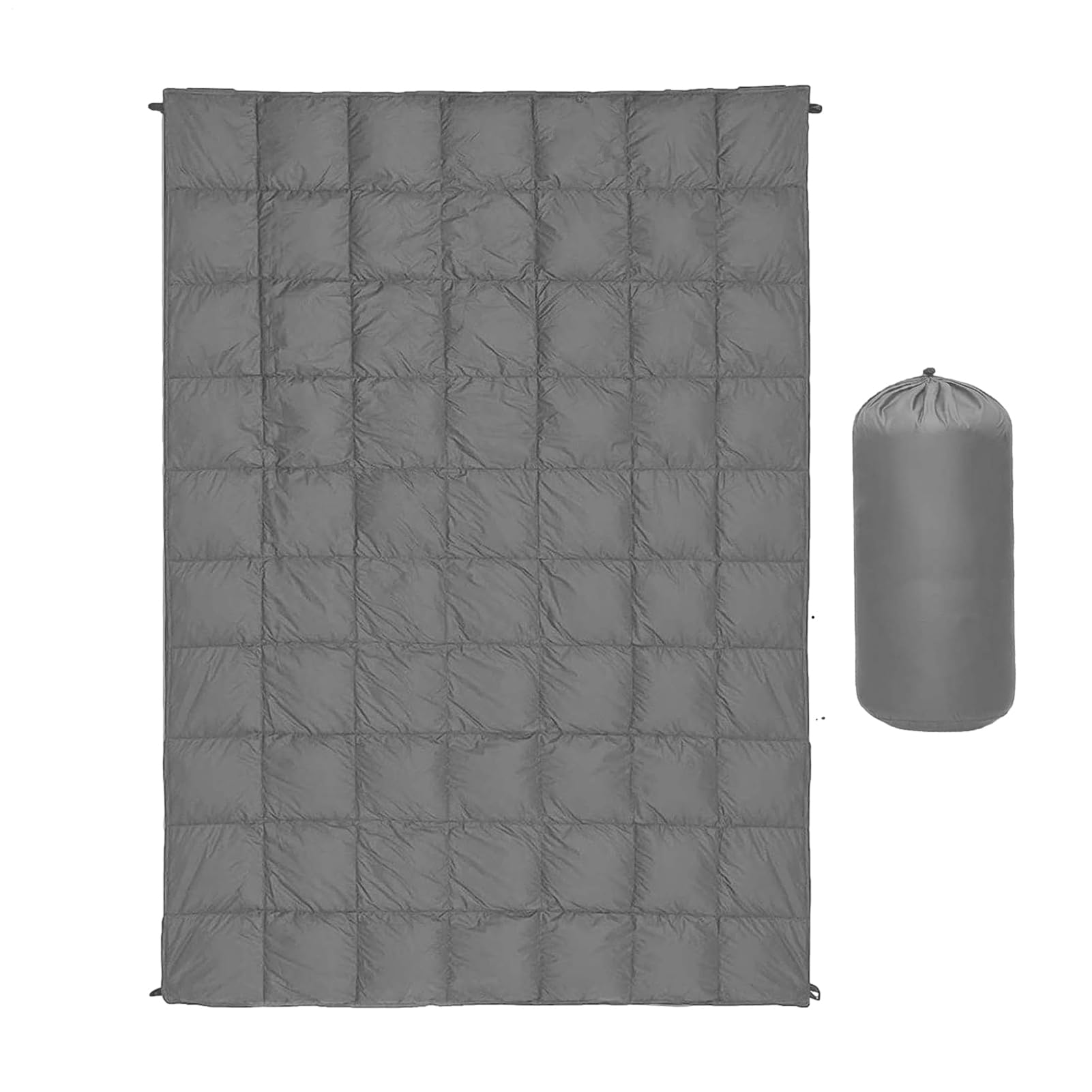 Couette en Duvet légère - Couverture de Camping imperméable, Douce | chaude et portable, doudou - Jeté d'extérieur compact | pour la randonnée, la randonnée en sac à dos en toute saison |