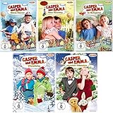  Casper und Emma - 5 DVD-Set inkl. Weihnachten (Fahrrad, Geburtstag, Kindergarten, Winterferien, Weihnachten) - Deutsche Originalware [5 DVDs]