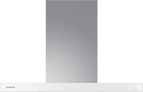 Samsung Capucha inteligente de montaje en pared a medida de 36" en blanco limpio, NK36CB600W12AA