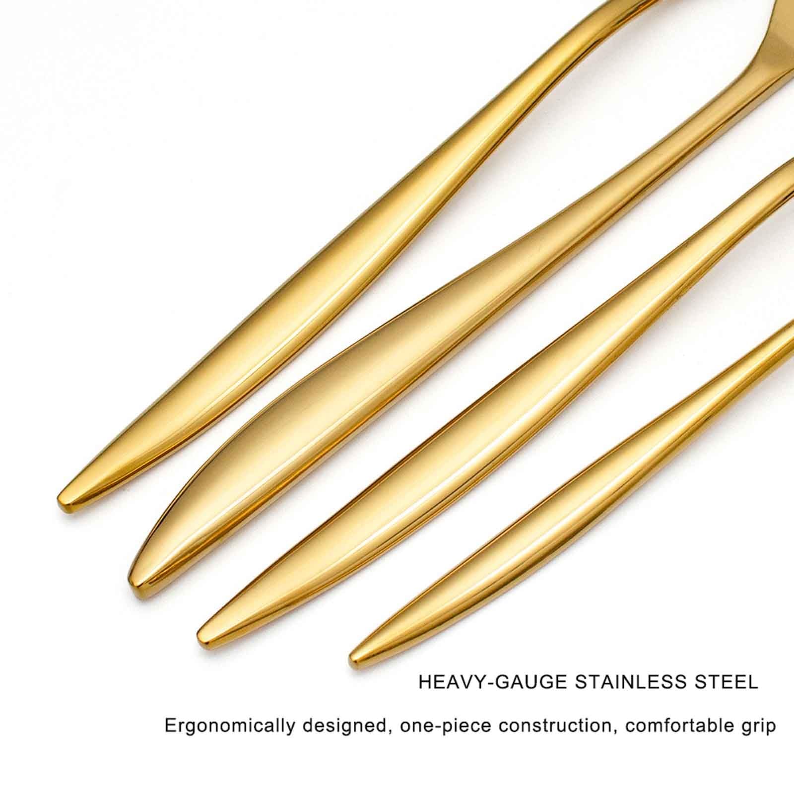 Ménagère - Couvert Comprenant Cuillère, Couteau, Fourchette, Set Couverts De Table Inox, Lave-vaisselle,Service De Table 1/3 Personnes
