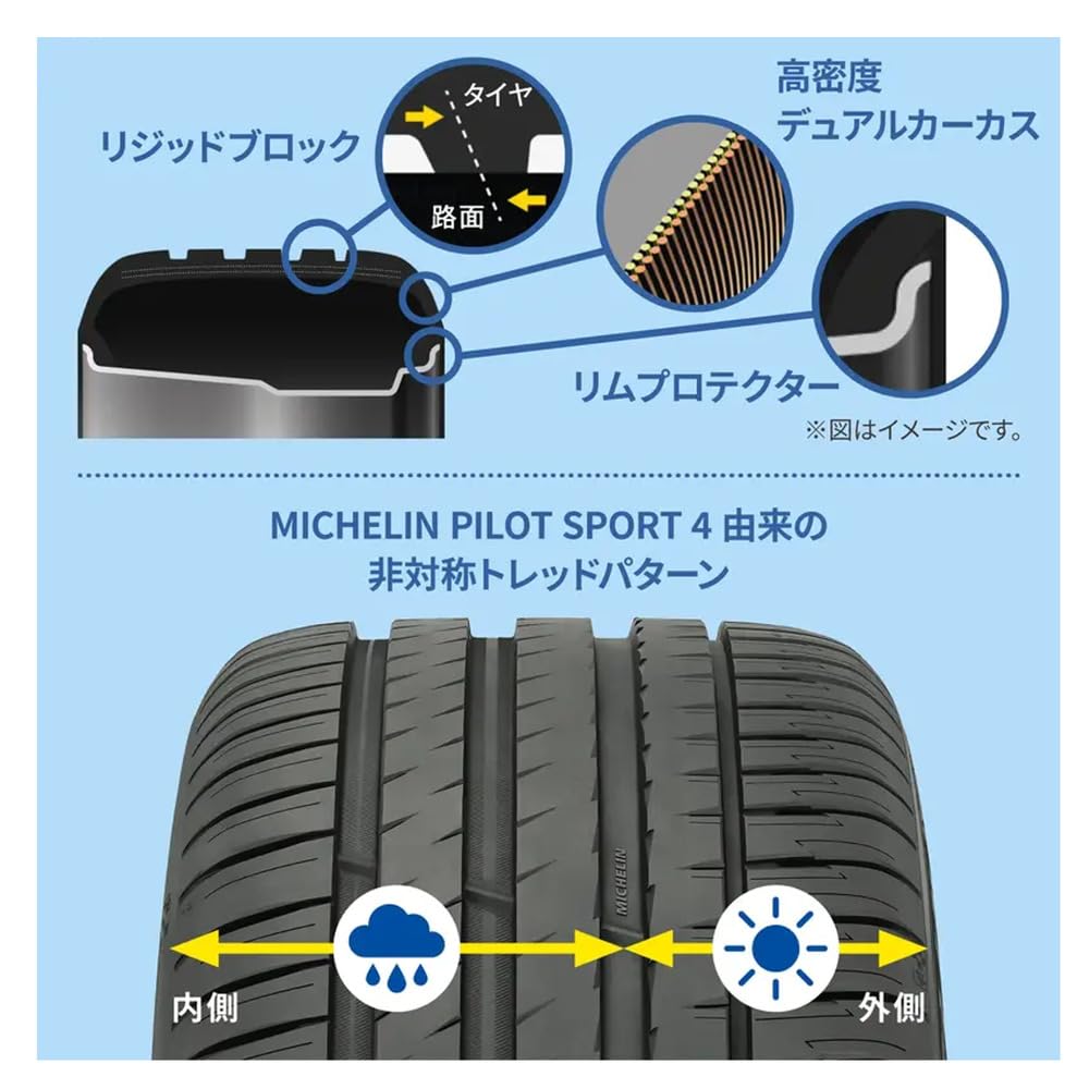 Amazon.co.jp: ミシュラン(MICHELIN) サマータイヤ PILOT SPORT 4 SUV