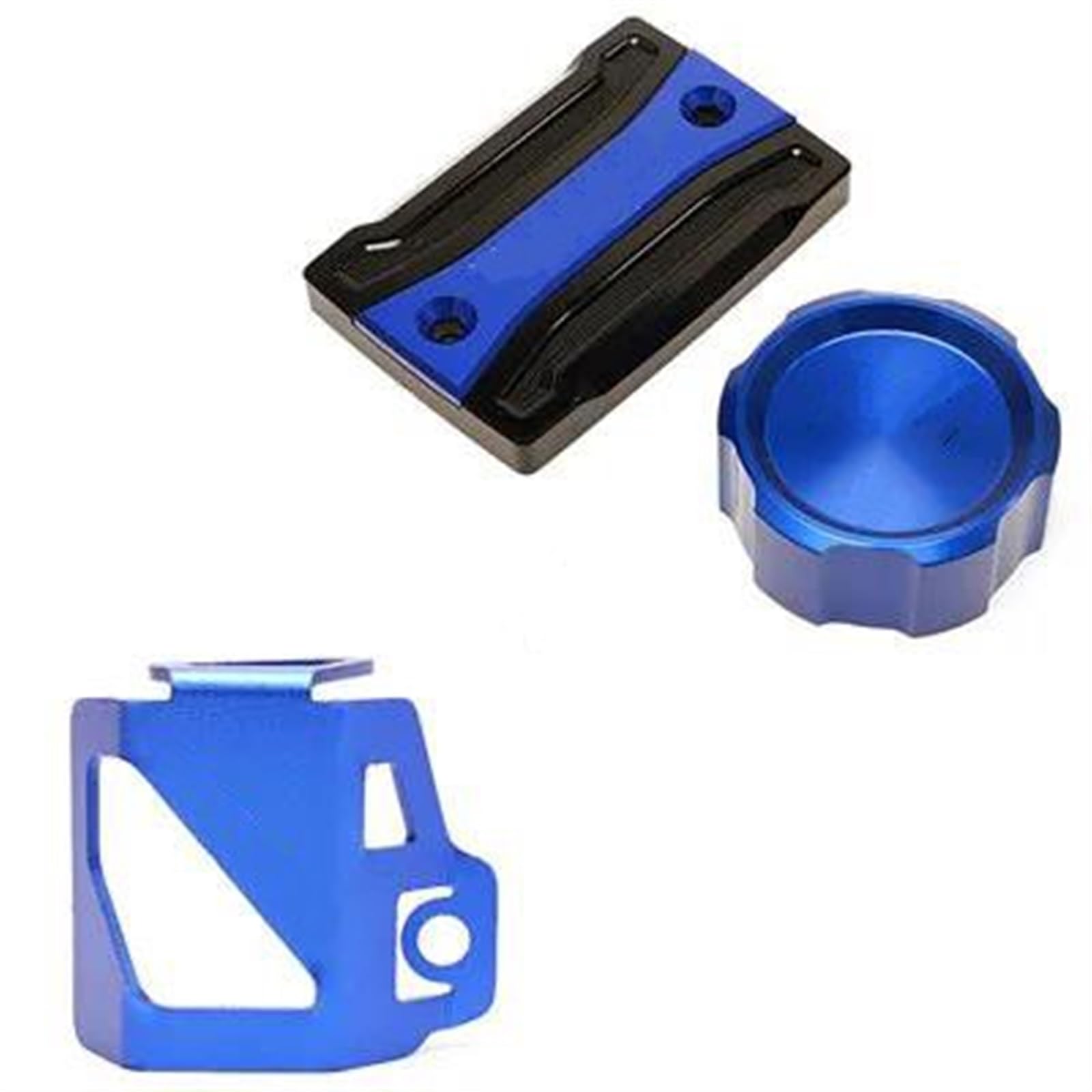 Tapa De Cilindro Motocicleta, Protector Depósito Líquido Frenos Delantero Y Trasero Para MT07 TRACER MT-07 2014-2022 moto | A set Blue