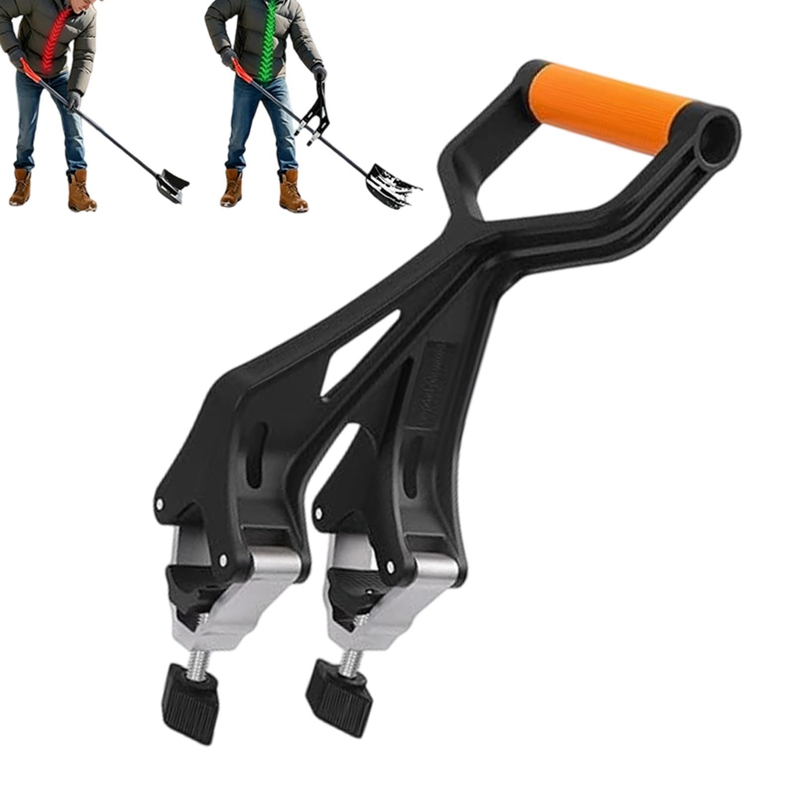 Ergonomic Handle Extender For Garden Tools – Back Saver Shovel Rake Adapter