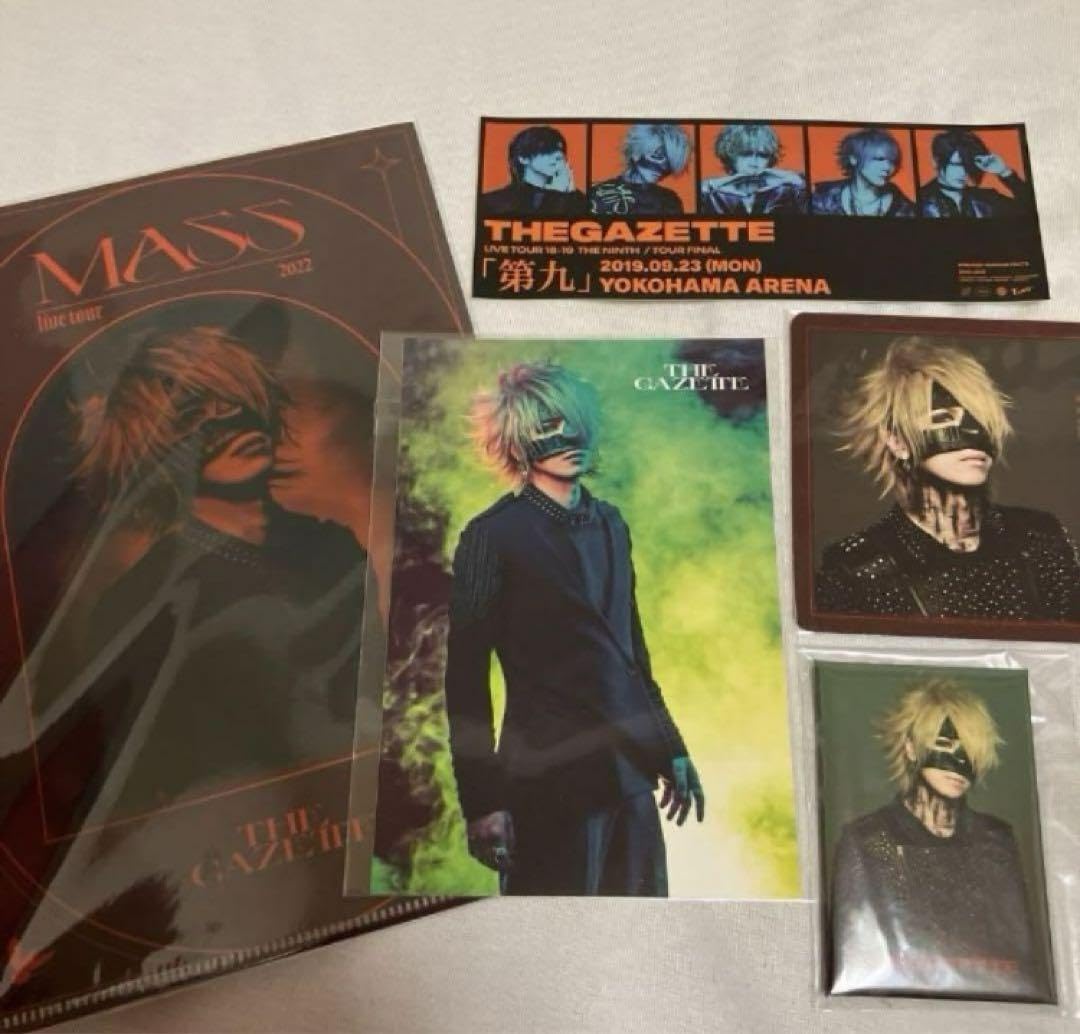 the GazettE REITA クリアファイル　MASS theGazettE REITA MASSクリアファイル