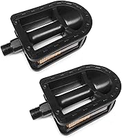 Vista 1 de Pedales de bicicleta para niños mejorados de 1/2 pulgadas, 1 par de pedales de husillo para niños de resina para bicicletas juveniles de 12 pulgadas