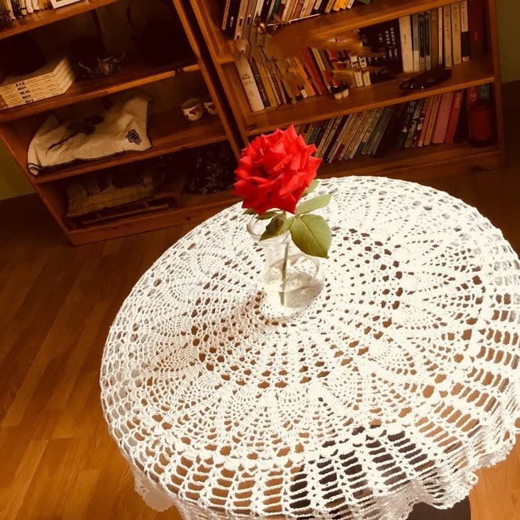 Facile da trasportare: la tovaglia è facile da trasportare. Il design speciale dall'aspetto retrò rende la tua festa elegante e romantica, facendo sentire le persone piacevoli e uniche.