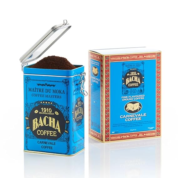 Bacha Coffee | Carnevale Fine Flavoured, Ground Beans, Medium Roast, 100% Arabica Specialty Coffee, 350g Autograph Collection, Gift Box