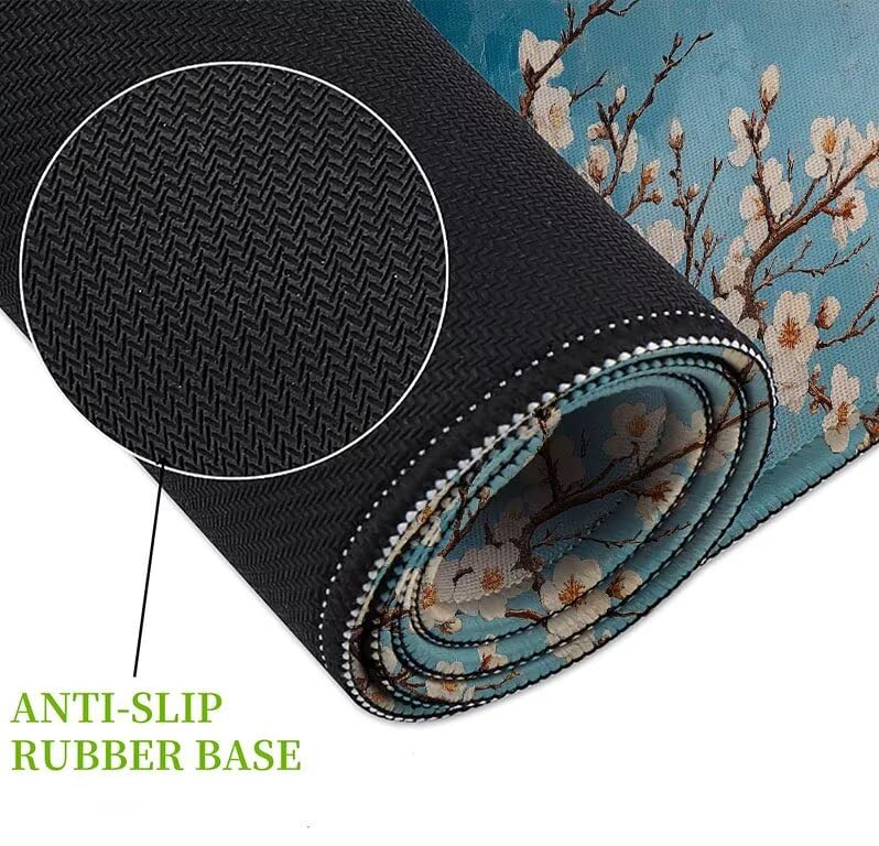 Tapis de souris XXL gaming étanche avec bords cousus durables - 5