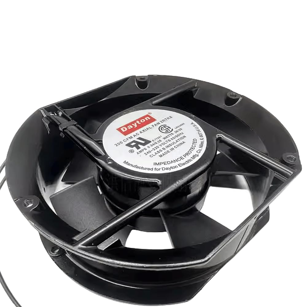 for 2RTK8 220V 0.24/0.28A 172MM Fan - 200CFM 36/39W 2-Wire Cooling Fan