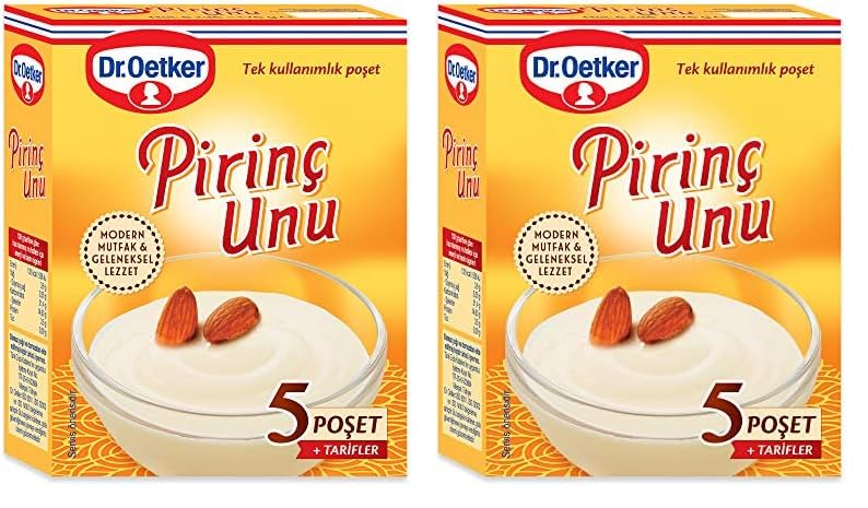Dr. Oetker Pirinç Unu 5'li, (5 x 175g) 2li paket