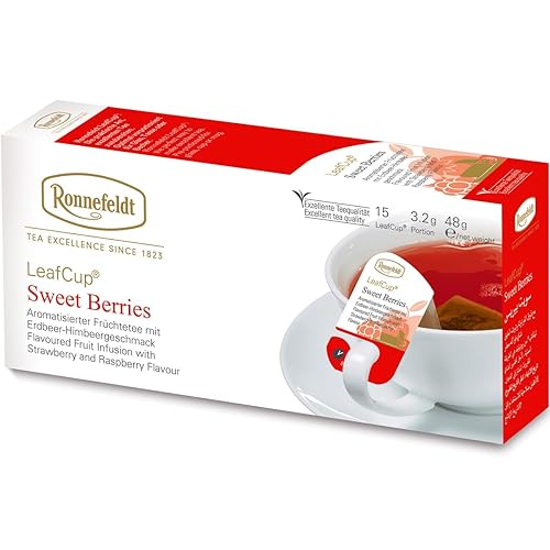 Ronnefeldt Infusión de hierbas con sabor a bayas dulces (Leafcup)