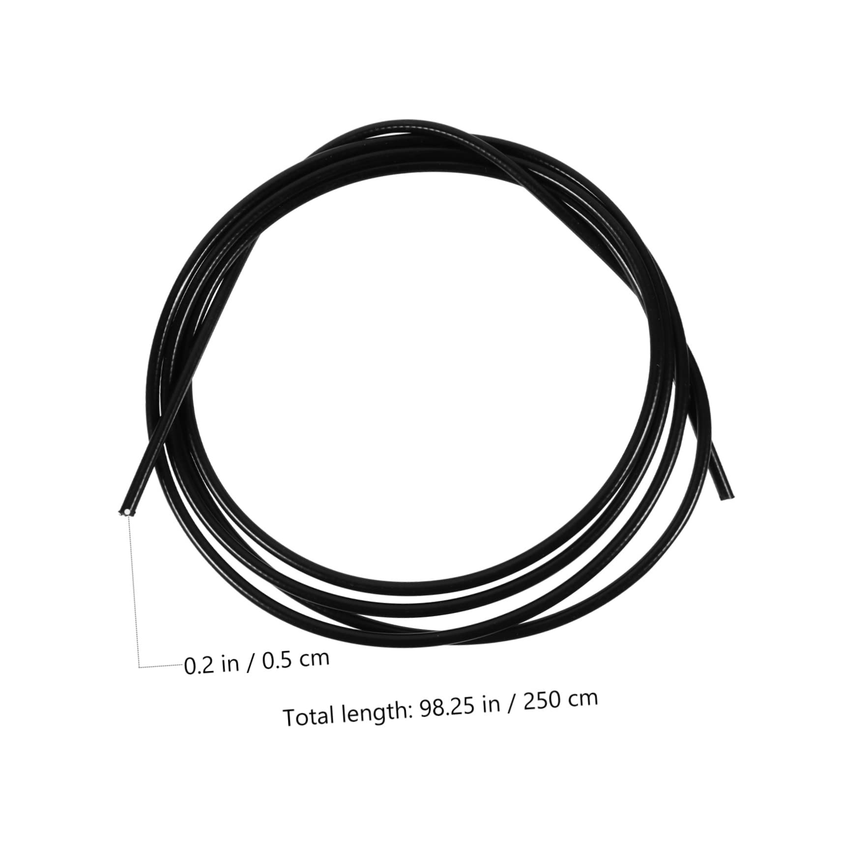 Mikinona 1Set Bike Brake and Derailleur Cable Kit for Mountain Road and Folding Bikes Replacement Cable Housing for Optimal Bike Performance and Compatibility