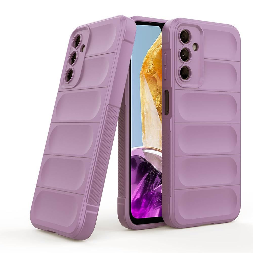Amazon Brand- Solimo Basic Case for Samsung Galaxy M15 5G (Silicone_Purple) (B0CY9L6NRZ) Amazon Price History, Amazon Price Tracker