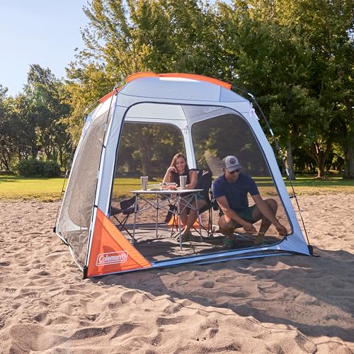 Amazon.com: Coleman Skyshade Screened Shelter with Easy Setup
