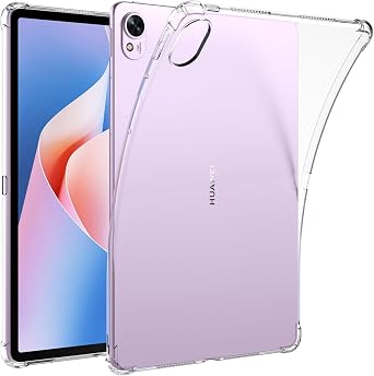 Case for Huawei MatePad 11.5 S 11.5 inch 2024,TPU Soft Lightweight Protective Cover Anti-Scratch Back Shockproof Phone Case for Huawei MatePad 11.5S 11.5 inch 2024 Released (Clear)