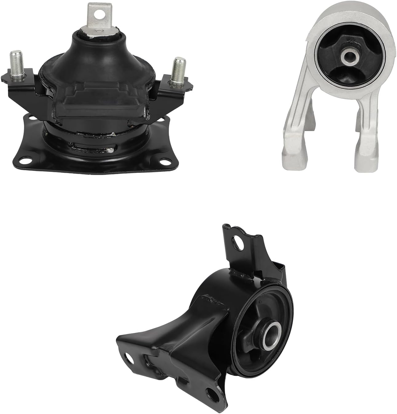 OCPTY Front Rear Engine Motor Mount Set Compatible for Honda Odyssey 2008 2009 2010 V6 3.5L Petrol # A4553,A4587, A65016 (3PCS)