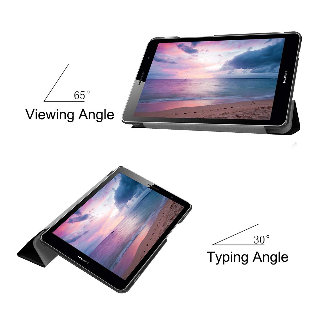 MAITTAO Huawei MediaPad T3 8.0 Case KOB-L09/KOB-W09,Slim Leather