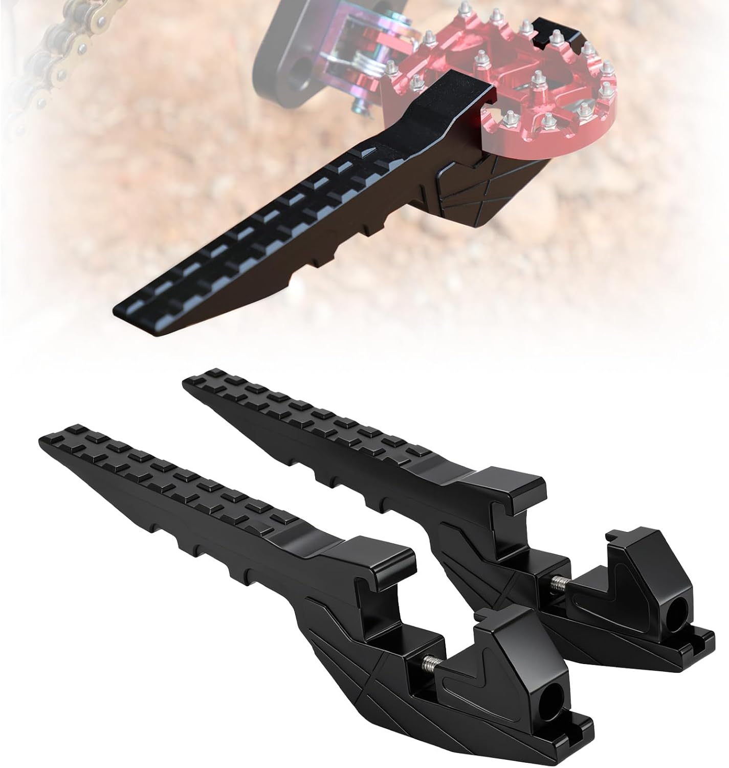 Dirt Bike Passenger Pegs,Universal Passenger foot pegs for surron talaria eride pro ss tutti soleil 01 Dirt Pit Bike Ebike Motocross Enduro