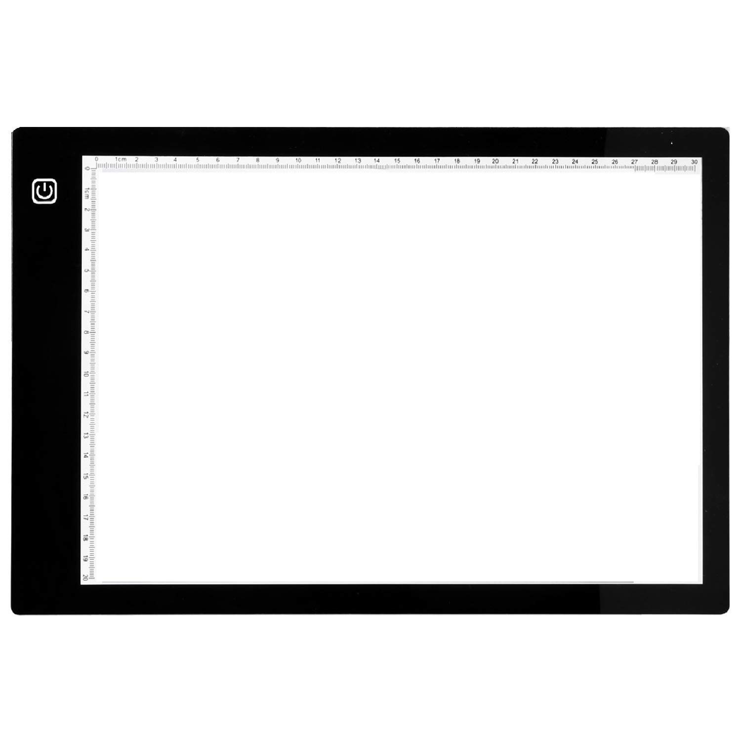 A4 Tracing Light Box - Pad Ultra-sottile solo 5mm tavolino di alimentazione USB per gli artisti, disegnare, disegnare, animazione,con luce LED regolabile.