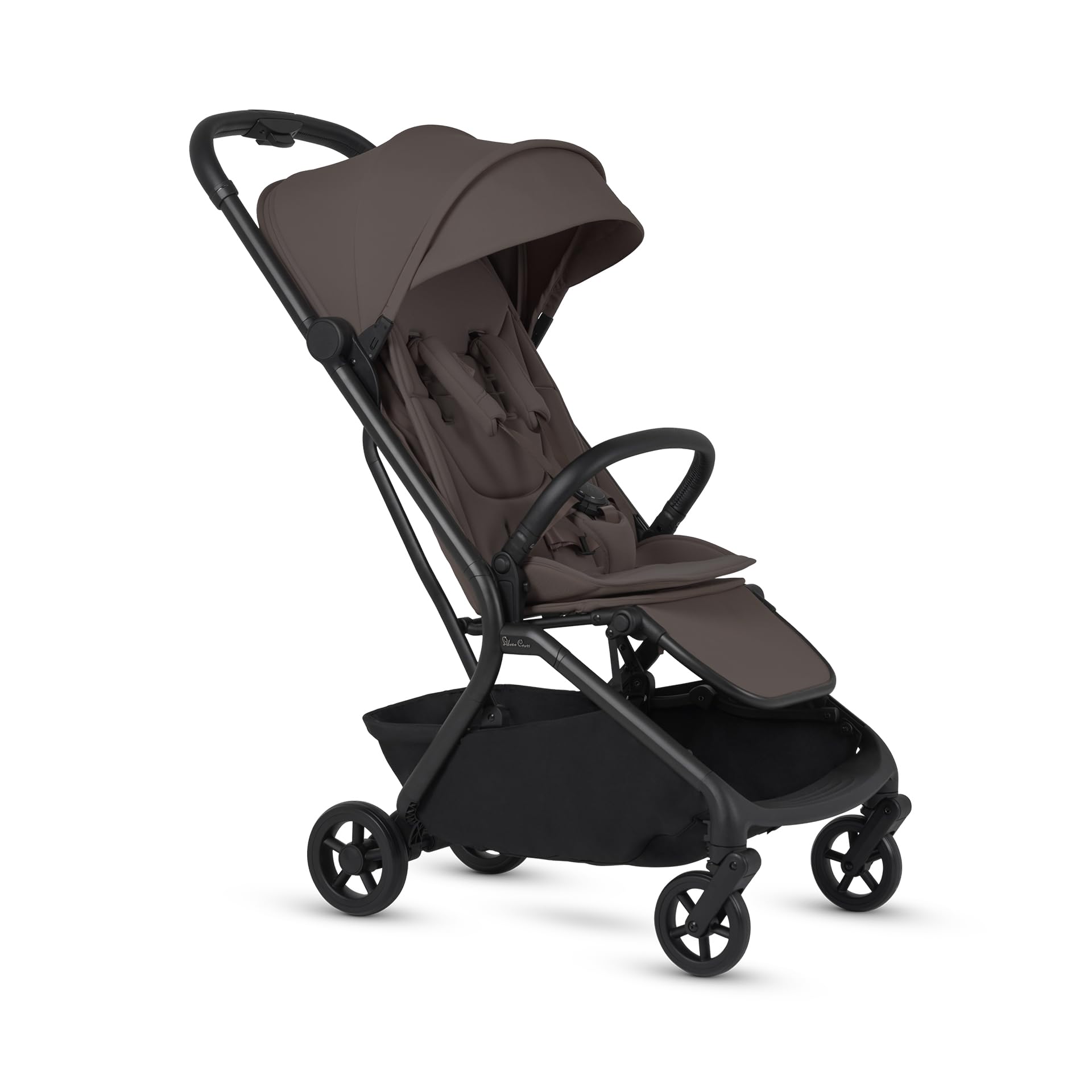 Silver Cross Nia World's Only Aircraft Cabin Approved Stroller in Both Seat & Carrycot Mode|Flat Recline|One Hand Fold | Lightweight & Travel Friendly | Self Standing | 0 to 4Y | Upto 22 Kg (Chocolate)-image-28