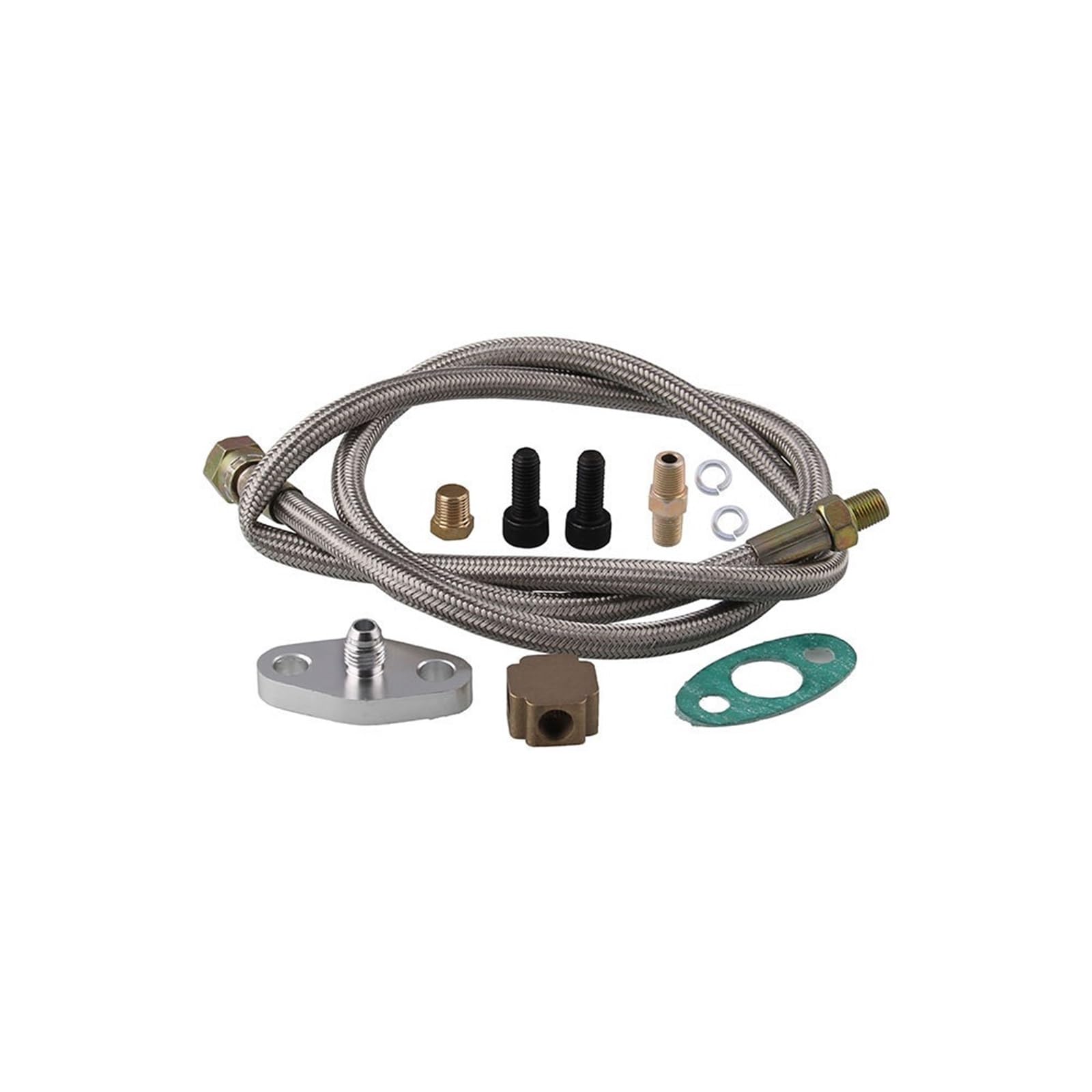 Raccord de ligne d'alimentation d'huile TURBO 36 "pour KIT de turbocompresseur T3/T4 T25/T28 Turbocompresseurs