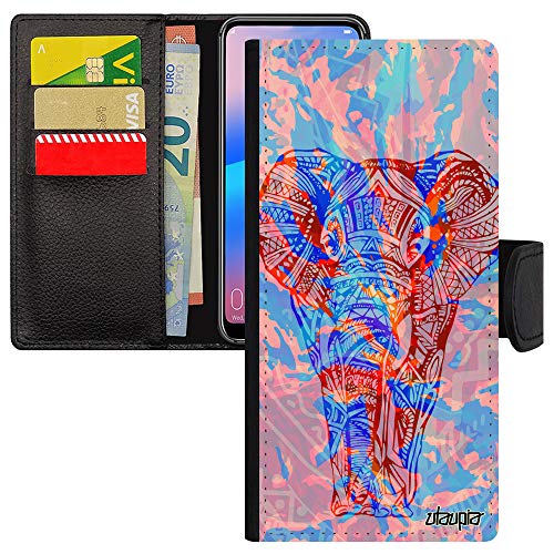 Coque Note 10 Lite protection rigide anti rayure éléphant bleu