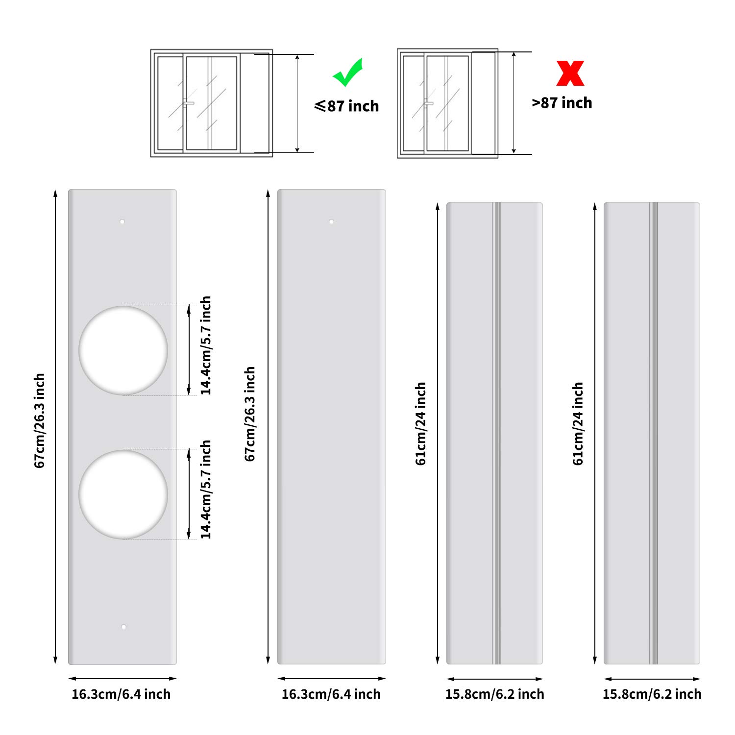 gulrear Sliding Door Air Conditioner 