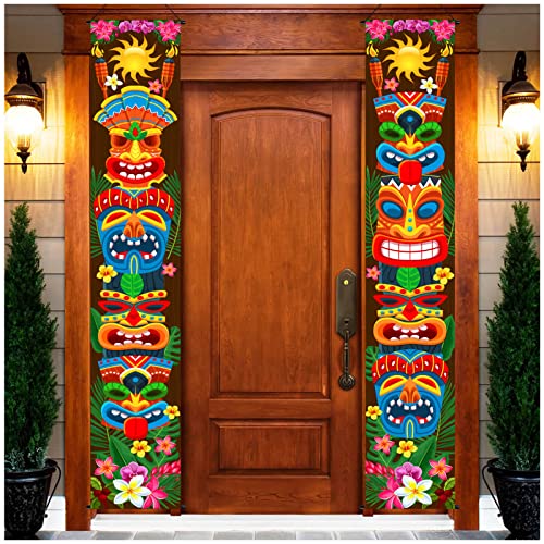 Hawaiian Luau Party Decoration Supplies Door Banner