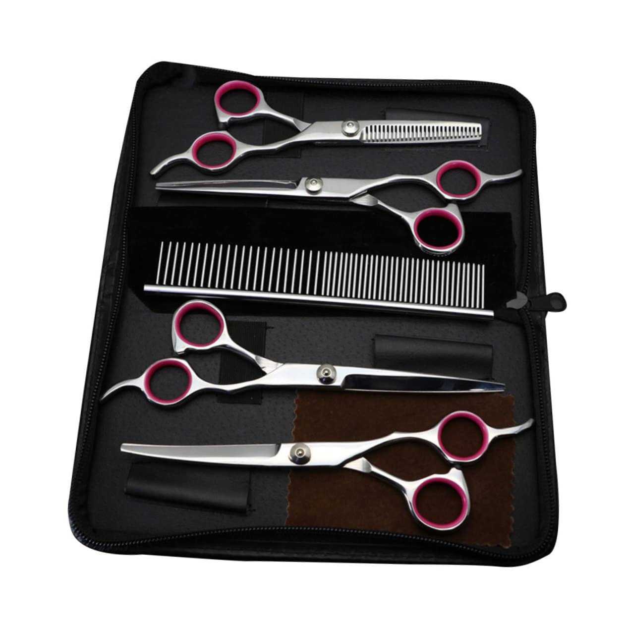 FOMIYES Pc 1 Tijeras Para Cortar El Pelo Tijeras De Acero Inoxidable Mascota Kit De Aseo Para Perros Herramientas De Peluquería Para Perros Ferramentas El Perro Cortante Curvo