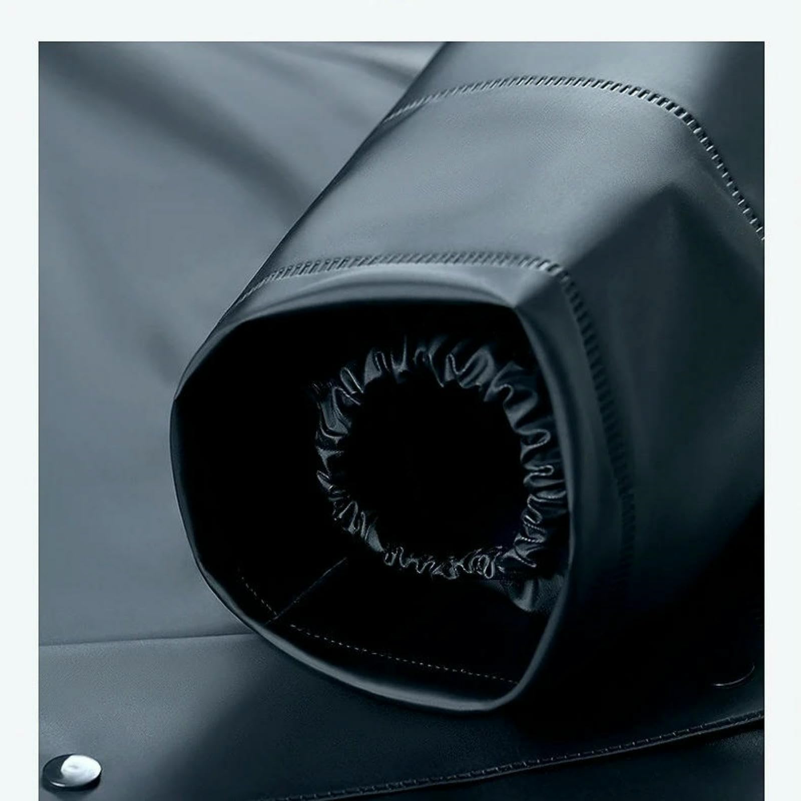 Cape De Pluie Ensemble Combinaison Imperméable Unisexe, Léger Réutilisable avec Pantalon, Mac Réfléchissant Pliable pour Le Cyclisme, La Randonnée Et Les Aventures en Plein Air-Bleu
