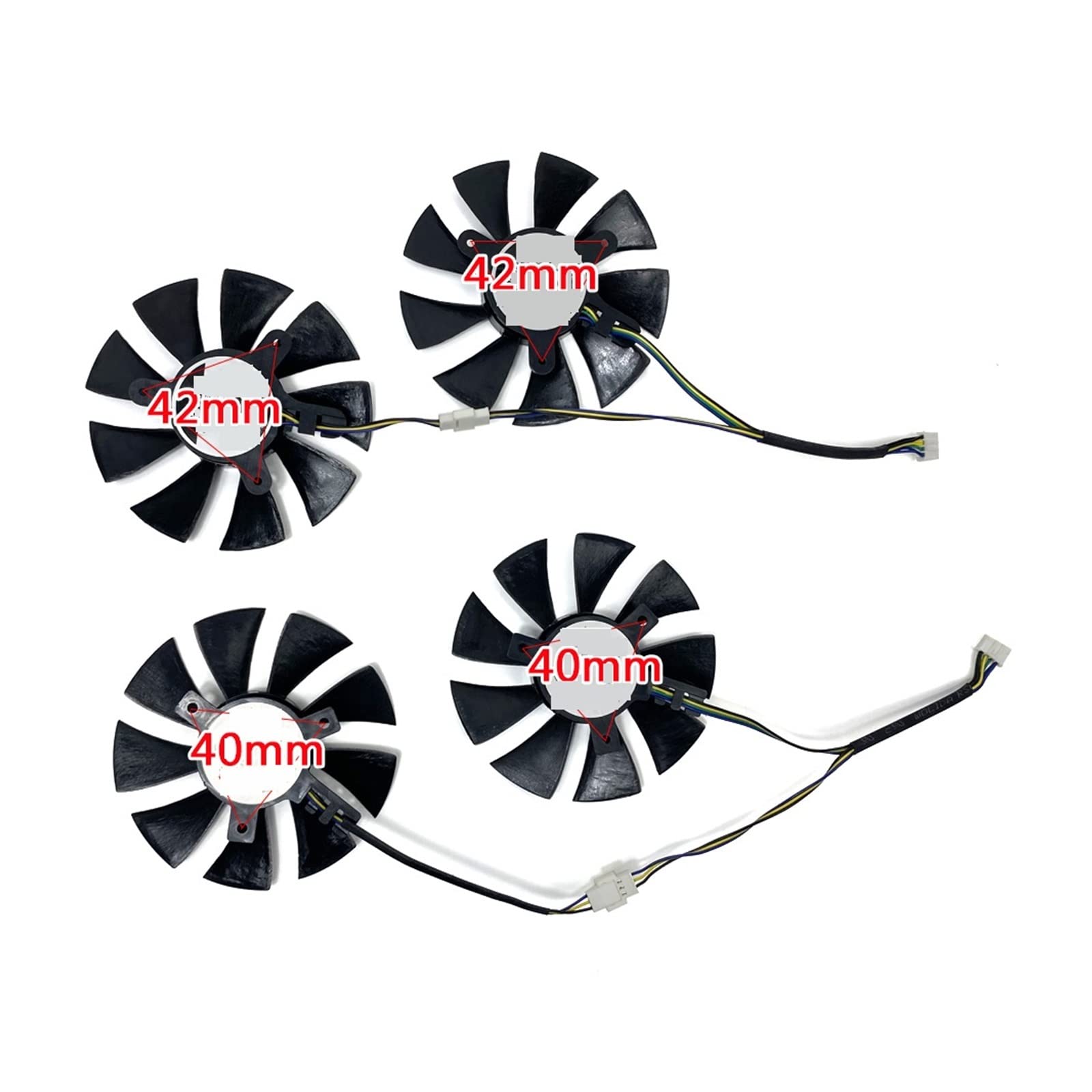 Ventola GPU 85MM 4PIN GA91S2H Ptx1060 Per ... - Aliexpress - Foto 4